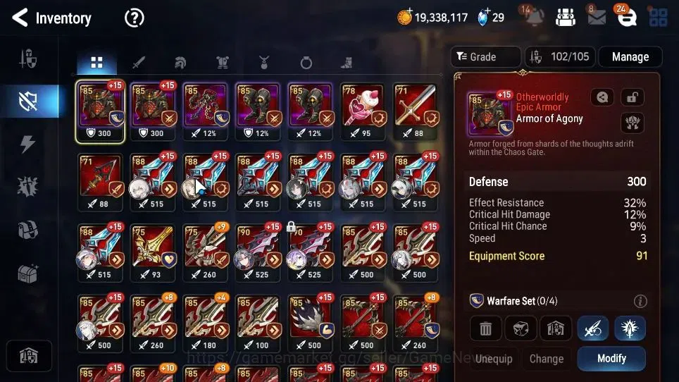 Epic Seven Accounts GLOBAL Unverif|New Era|11 ML(LOTScales,NM Luna,Har image 15