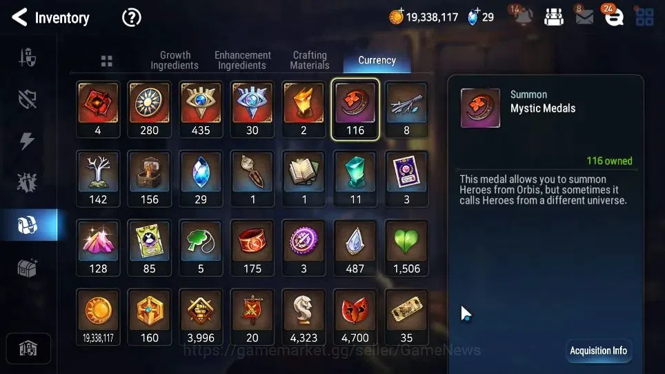 Epic Seven Accounts GLOBAL Unverif|New Era|11 ML(LOTScales,NM Luna,Har image 18
