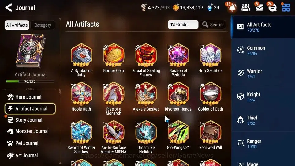 Epic Seven Accounts GLOBAL Unverif|New Era|11 ML(LOTScales,NM Luna,Har image 9