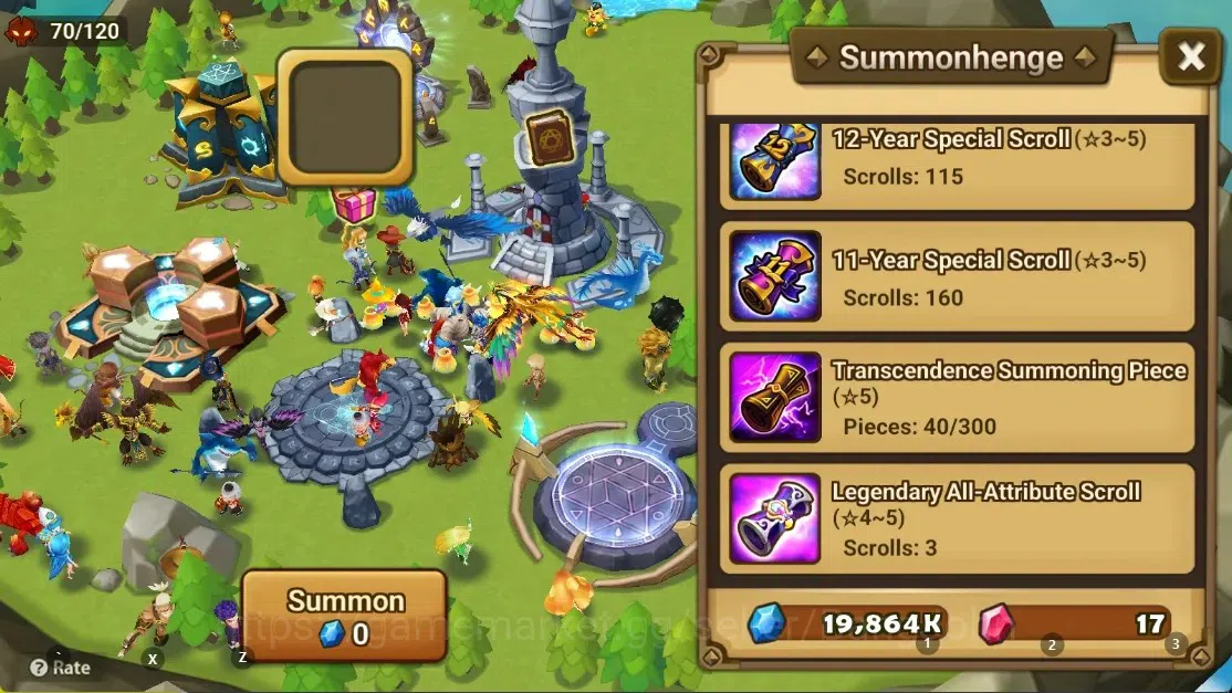 Summoners War: Sky Arena Accounts GLOBAL | NB 5 TESHAR,Starter Gacha 115 12Y+160 11Y image 3