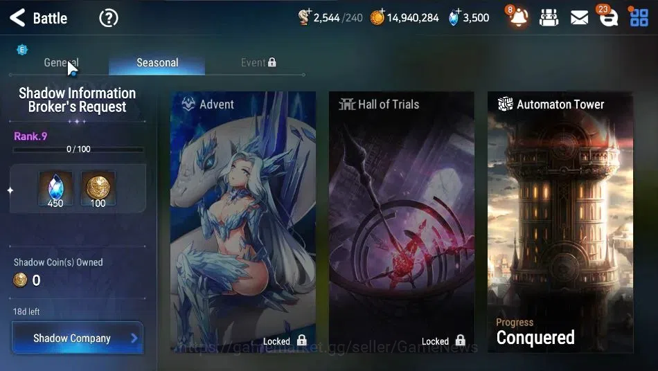 Epic Seven Accounts GLOBAL Unverif|New Era|8 ML(DB Senya,SOT Snow,TE K image 14
