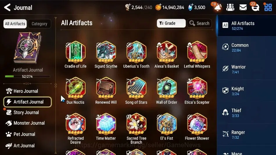 Epic Seven Accounts GLOBAL Unverif|New Era|8 ML(DB Senya,SOT Snow,TE K image 4