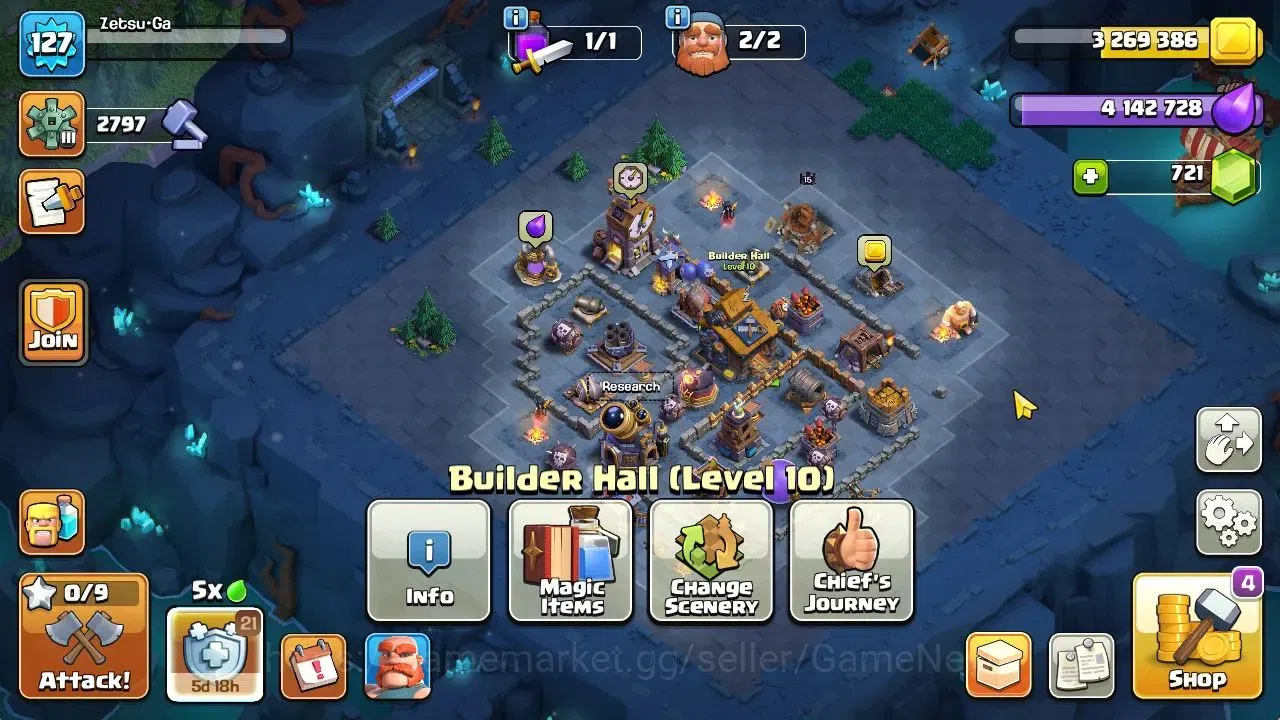 Clash of Clans Accounts TH 14-BH 10|LV 127|HH 8|BK 46,AQ 71,GW 26,MP 30,RC image 12