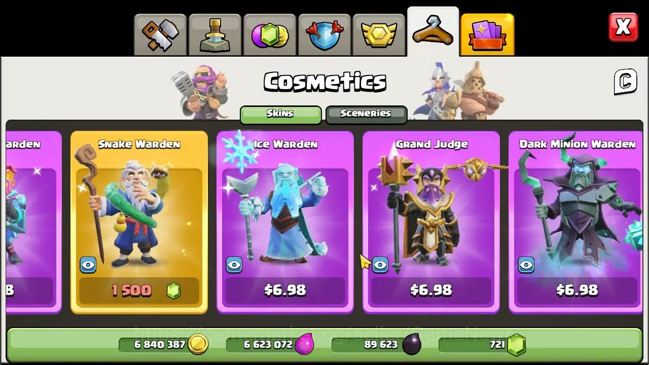 Clash of Clans Accounts TH 14-BH 10|LV 127|HH 8|BK 46,AQ 71,GW 26,MP 30,RC image 15