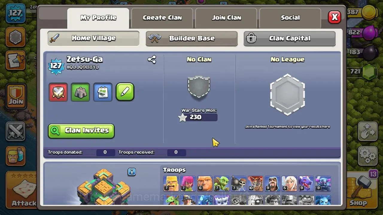 Clash of Clans Accounts TH 14-BH 10|LV 127|HH 8|BK 46,AQ 71,GW 26,MP 30,RC image 3