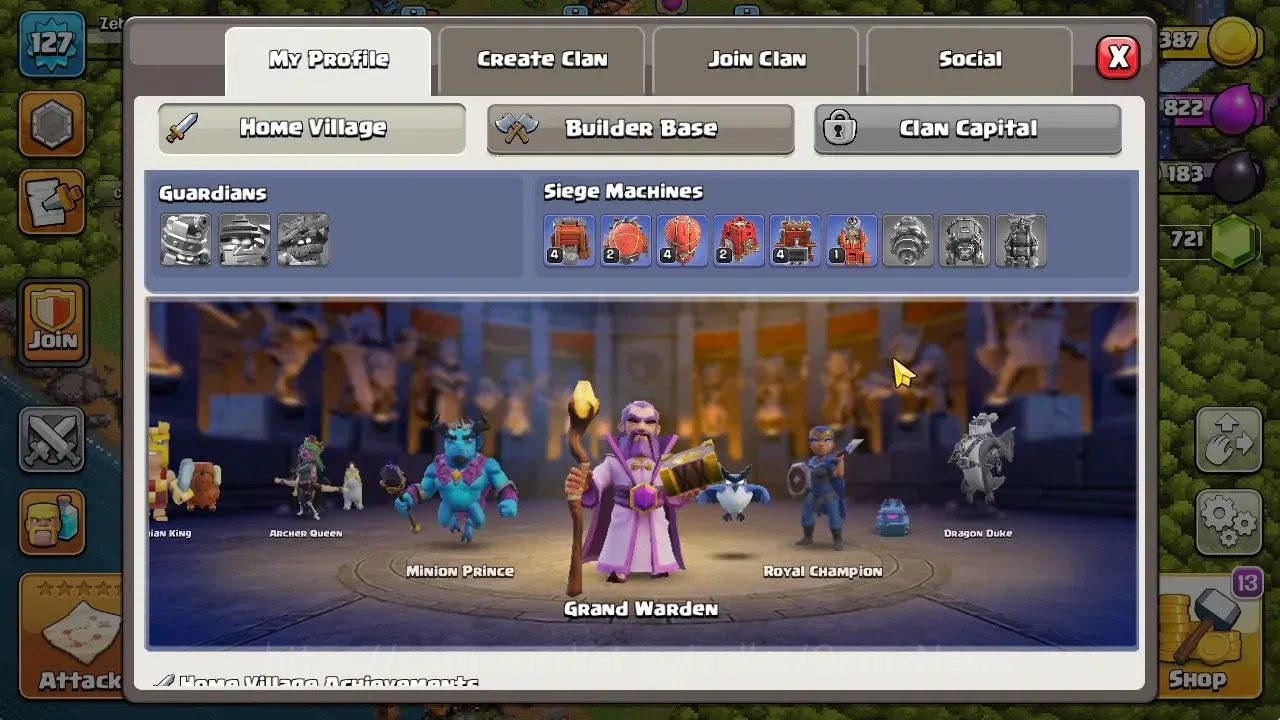 Clash of Clans Accounts TH 14-BH 10|LV 127|HH 8|BK 46,AQ 71,GW 26,MP 30,RC image 5