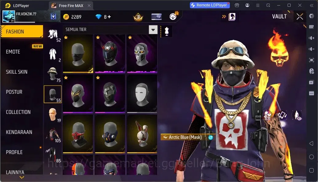Free Fire Accounts Indonesia | 1 EVO (WOODPECKER-MAJESTIC PROWLER Lv4)| M1887- HAND OF HOPE| Electrify Bunny Backpack 9