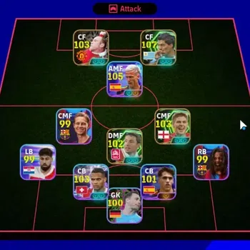 eFootball Accounts Legends & Iconic Players Android|9 Epic Luis Suarez,Wayne Rooney,Steven Gerrard,Mark Van Bommel|7 Show