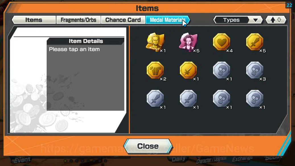 One Piece Bounty Rush Accounts Starter Global|5 EX | T5E ST.Jaygarcia Saturn,AMS Borsalino,KING D.Roger,RO Roronoa Zoro,BP 10