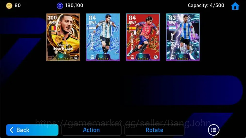 eFootball Accounts Mobile|PW 2388|Bigtme Hazzard|Showtime Messi (RWF  image 3
