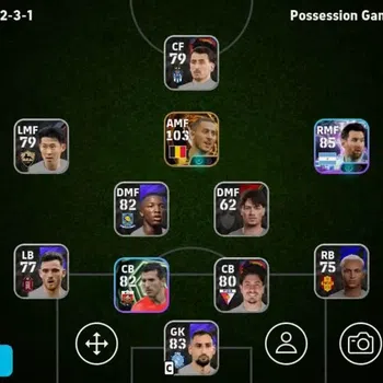 eFootball Meta Player Mobile|PW 2388|Bigtme Hazzard|Showtime Messi (RWF  image 1