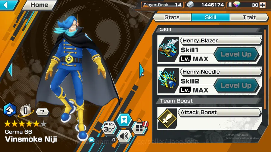 One Piece Bounty Rush Accounts Global | 2EX | 2MAX | Borsalino, St.EthanbaronV.Nu image 4