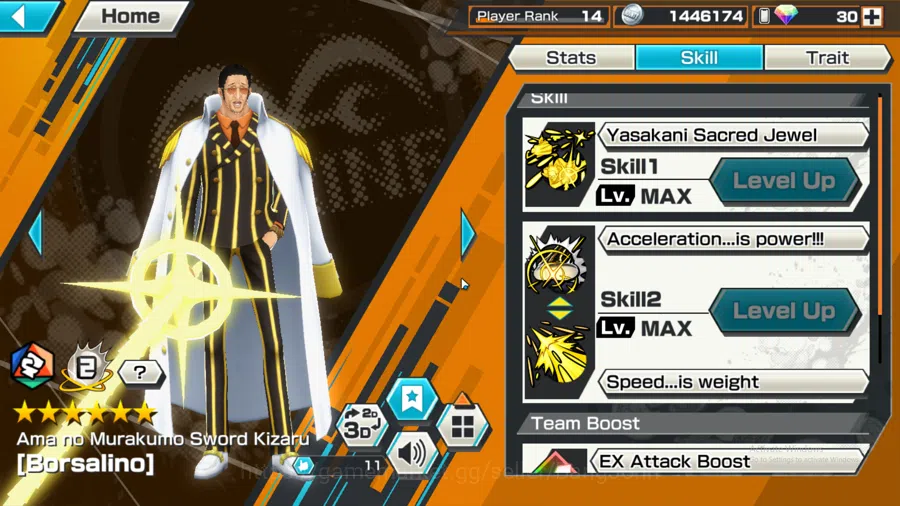 One Piece Bounty Rush Accounts Global | 2EX | 2MAX | Borsalino, St.EthanbaronV.Nu image 5