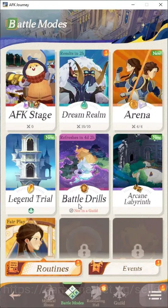 AFK Journey Accounts GLOBAL S468|Ready Gacha|7 Hero Selector|29 S Char image 16
