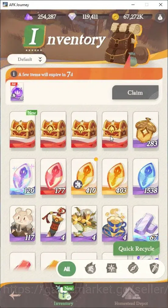 AFK Journey Accounts GLOBAL S468|Ready Gacha|7 Hero Selector|29 S Char image 8