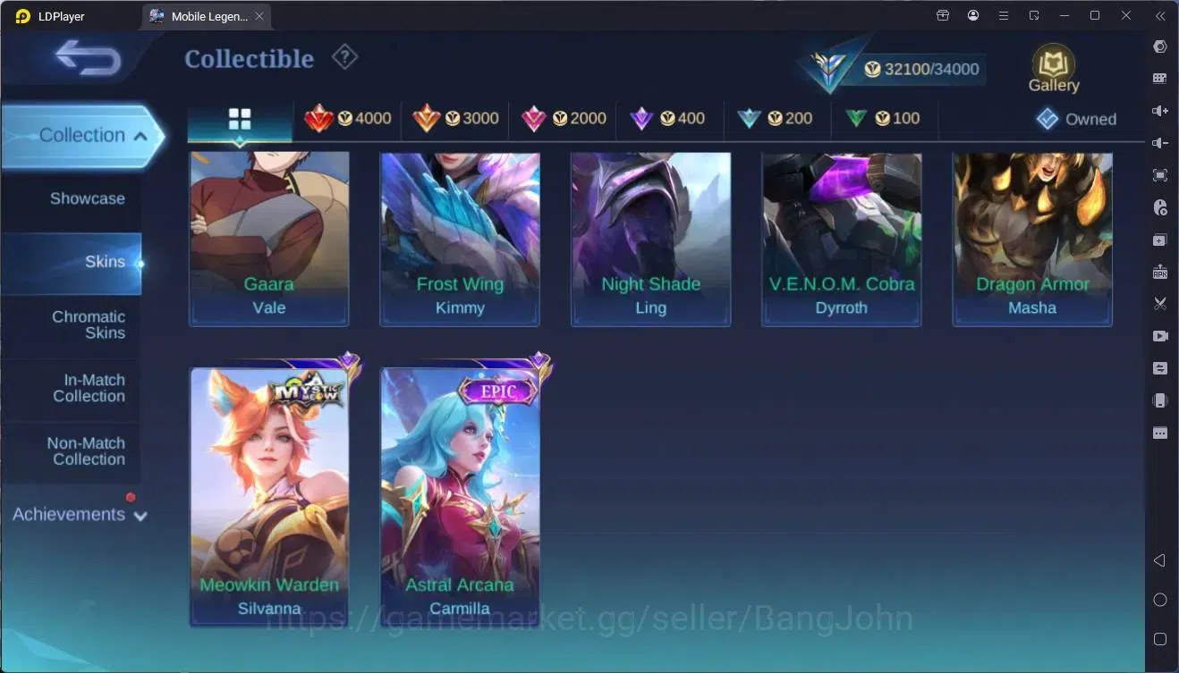 Mobile Legends: Bang Bang Accounts Global|Hero 108|Skin 153|Expert|CC Natalia|Naruto image 12