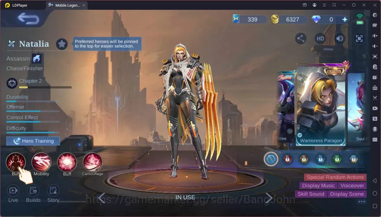 Mobile Legends: Bang Bang Accounts Global|Hero 108|Skin 153|Expert|CC Natalia|Naruto image 15
