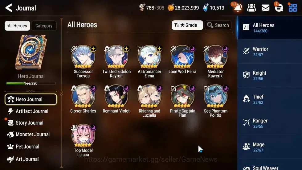 Epic Seven Accounts GLOBAL Unverif|11 ML(Rhiana N Luciela,SP Politis,S image 6