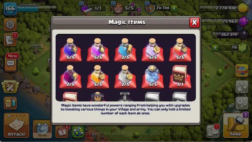 Clash of Clans Accounts Global |TH 16-BH 10|LVL 166| AQ 68 ,MP 43 ,GW 44 , image 3