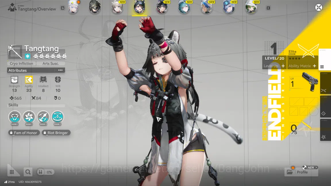 Arknights: Endfield Accounts ASIA | Starter ACC| Tangtang, WP 6s 4 | More detai image 6