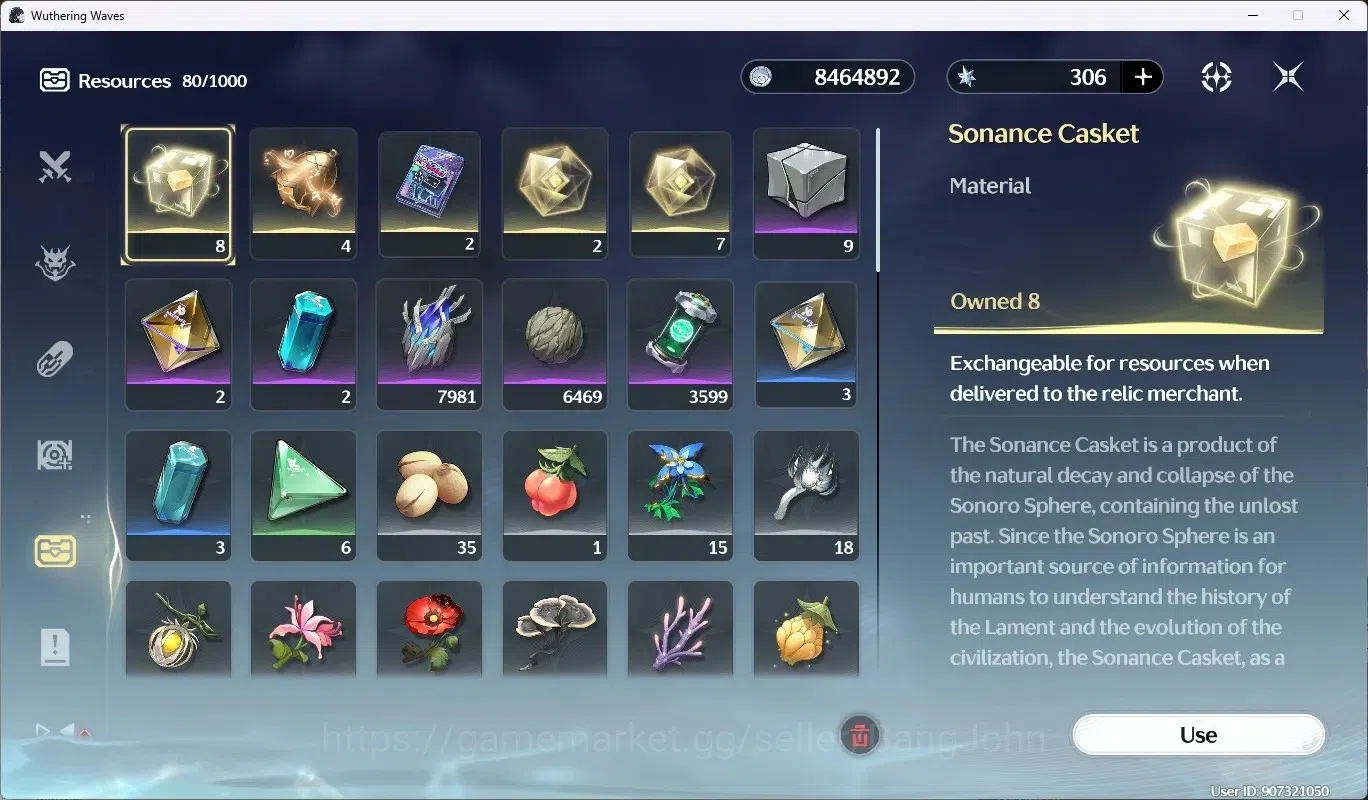 Wuthering Waves Accounts SEA|UL 63|Rank 7|3 Char Limited[Hiyuki,LuukHerssen image 12