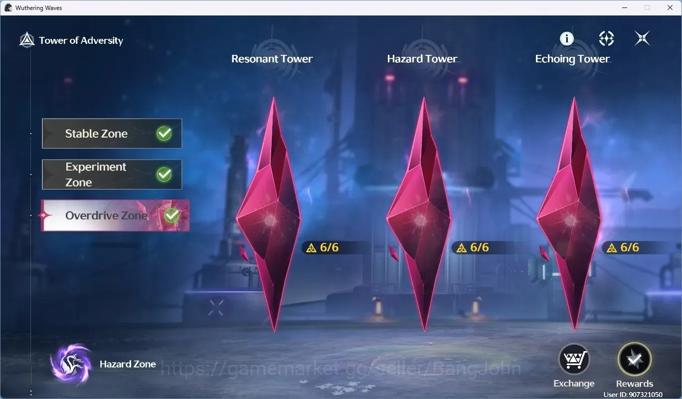 Wuthering Waves Accounts SEA|UL 63|Rank 7|3 Char Limited[Hiyuki,LuukHerssen image 16