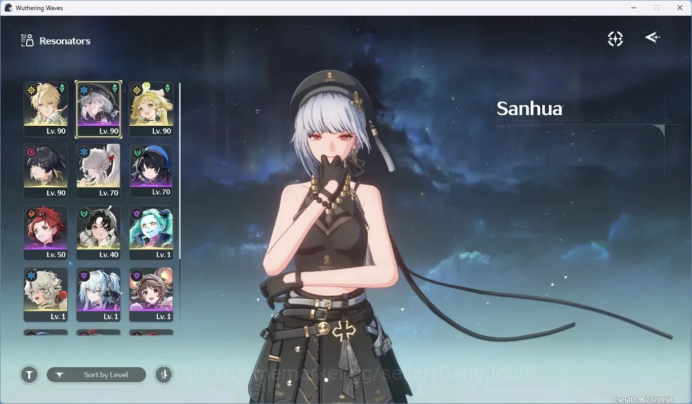Wuthering Waves Accounts SEA|UL 63|Rank 7|3 Char Limited[Hiyuki,LuukHerssen image 2