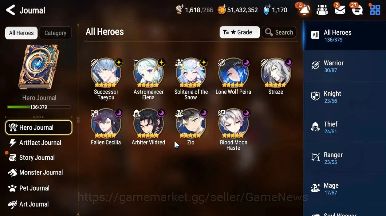 Epic Seven Accounts Global|UnVerif|9 ML(BMHaste,RoLight,Zio,LW Peira,S image 4