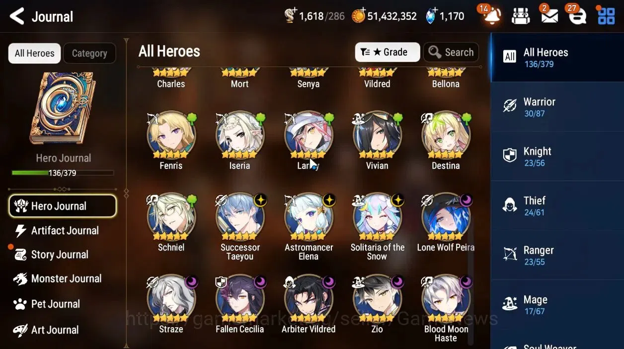 Epic Seven Accounts Global|UnVerif|9 ML(BMHaste,RoLight,Zio,LW Peira,S image 7