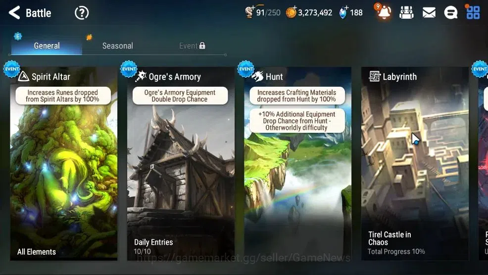 Epic Seven Accounts GLOBAL UnVerif|New Era|5 ML(Rhianna & Luciella,Zio image 11