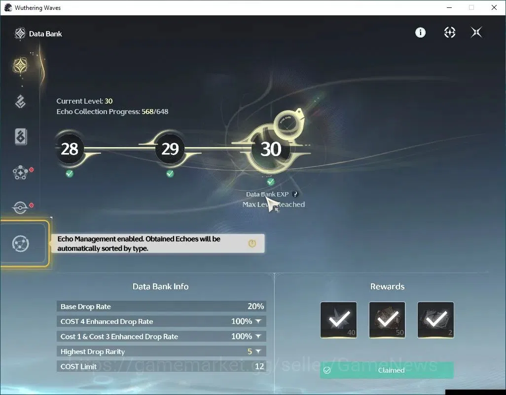 Wuthering Waves Accounts SEA|UL 47|1 Limited| Denia RC 6 |DB Lvl 30|Female  image 4