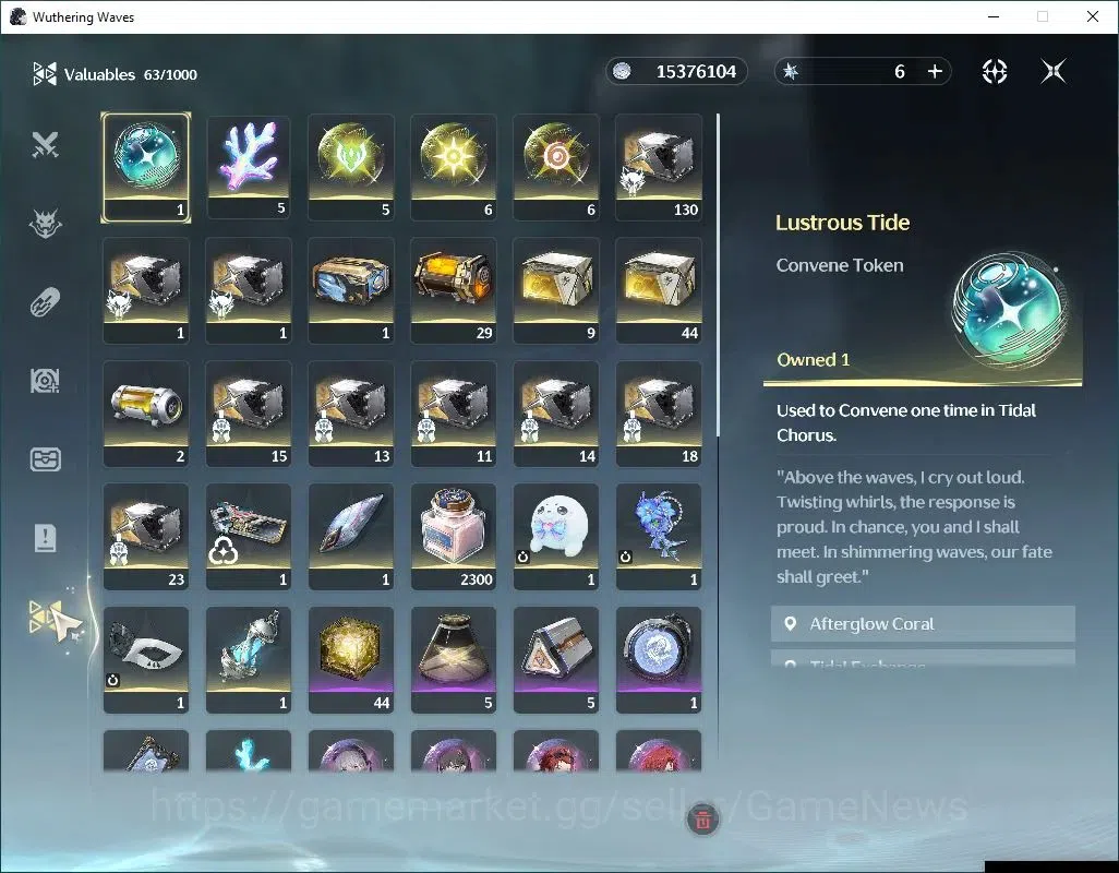 Wuthering Waves Accounts SEA|UL 47|1 Limited| Denia RC 6 |DB Lvl 30|Female  image 9