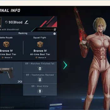 Blood Strike Accounts Others ASIA| 1 ETERNAL Gun: MP5-Bloodrift|1 Legendary: M4A1-Venom|Check SS BS2555B