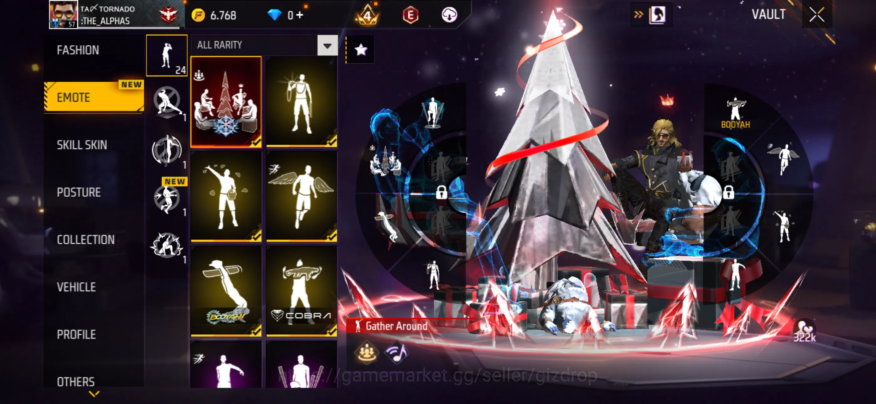 Free Fire Accounts Cobra Lvl 57 acc | 5 evos | 1 maxed | Dope emote | image 2