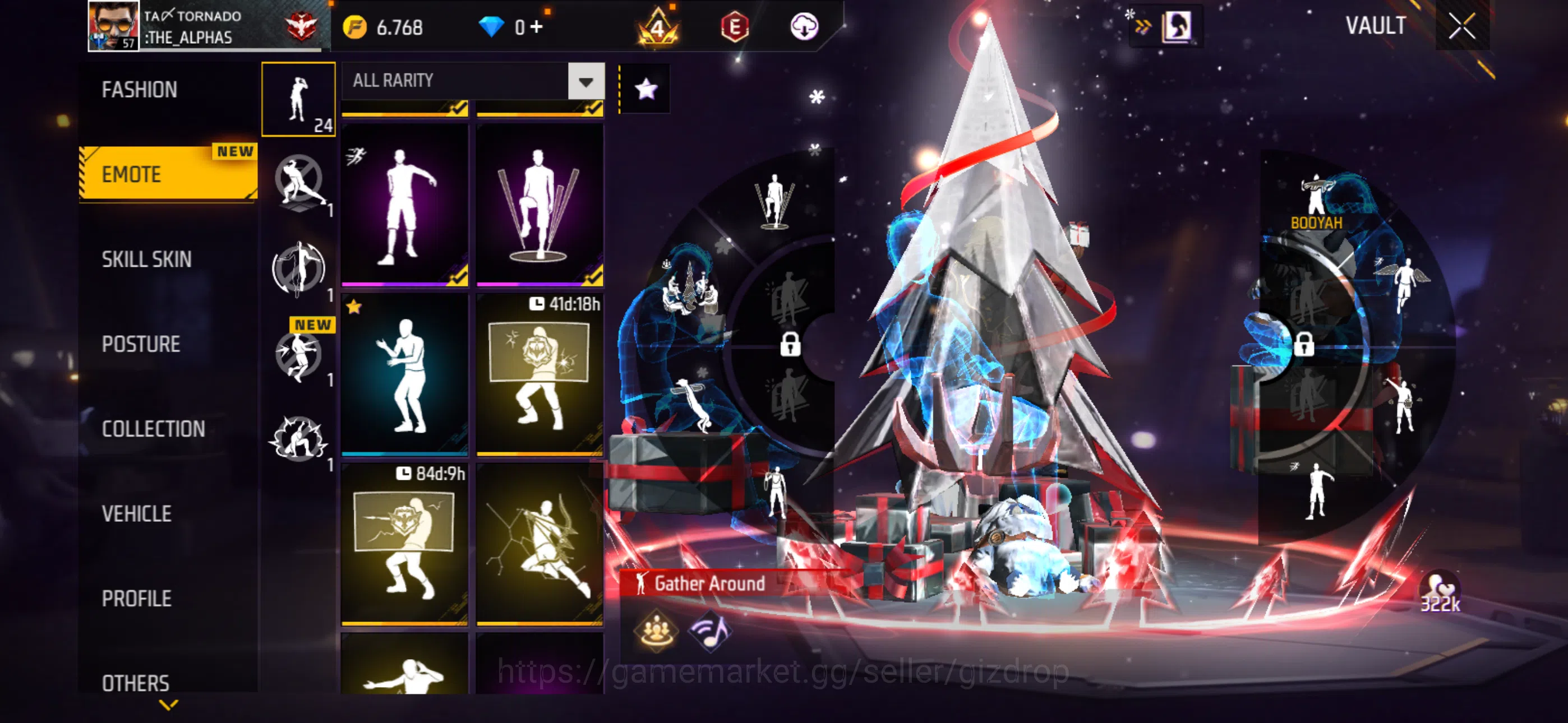 Free Fire Accounts Cobra Lvl 57 acc | 5 evos | 1 maxed | Dope emote | image 3