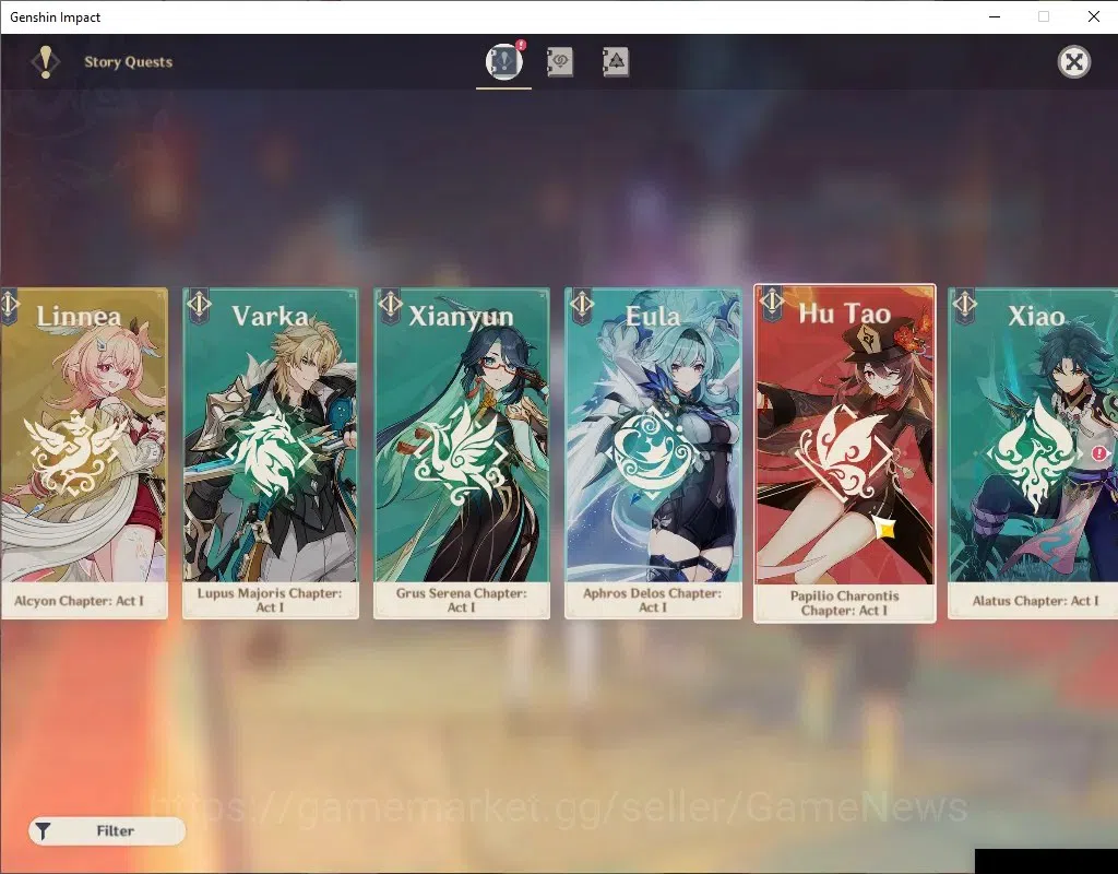 Genshin Impact Accounts End Game ASIA |AR 56 |4 Limited + 3 (*5Wep) |Ineffa+Sign,Durin,Mualani,Nahida |Starcaller Watch |Mc 12