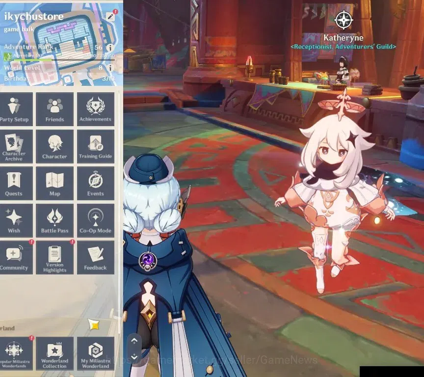 Genshin Impact Accounts End Game ASIA |AR 56 |4 Limited + 3 (*5Wep) |Ineffa+Sign,Durin,Mualani,Nahida |Starcaller Watch |Mc 2