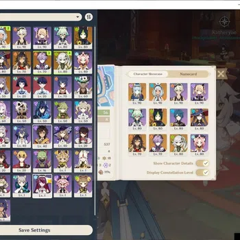 Genshin Impact End Game ASIA |AR 56 |4 Limited + 3 (*5Wep) |Ineffa+Sign,Du image 1