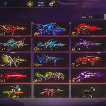 Free Fire Accounts [LATAM] High-Tier Personal Account - Max Evo Skins & Rare Bundles - Clean Full Access