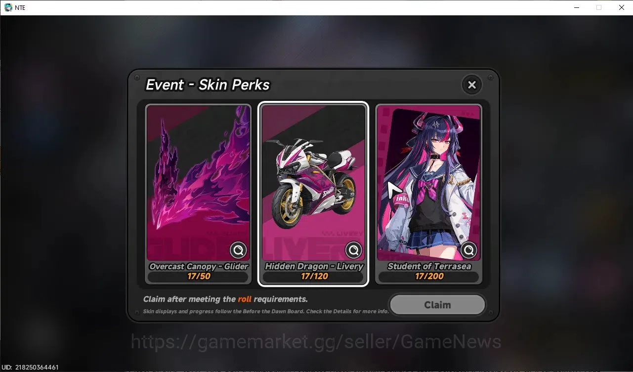 Neverness to Everness Accounts Global SEA|HL 26|TL 14|6 SSR 3 Limit [HotoriA1+Outfit,Shinku,Chaos],Jiuyuan,etc|1 Selector|2 18