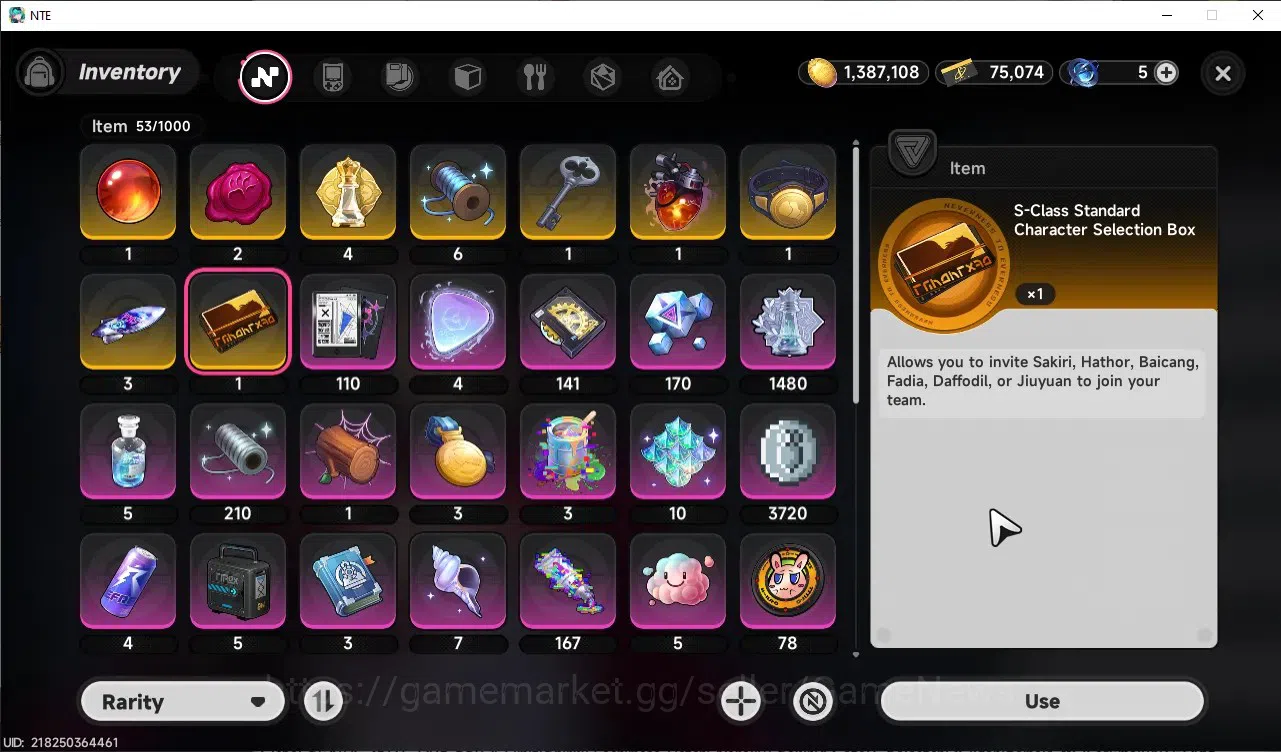 Neverness to Everness Accounts Global SEA|HL 26|TL 14|6 SSR 3 Limit [HotoriA1+Outfit,Shinku,Chaos],Jiuyuan,etc|1 Selector|2 20