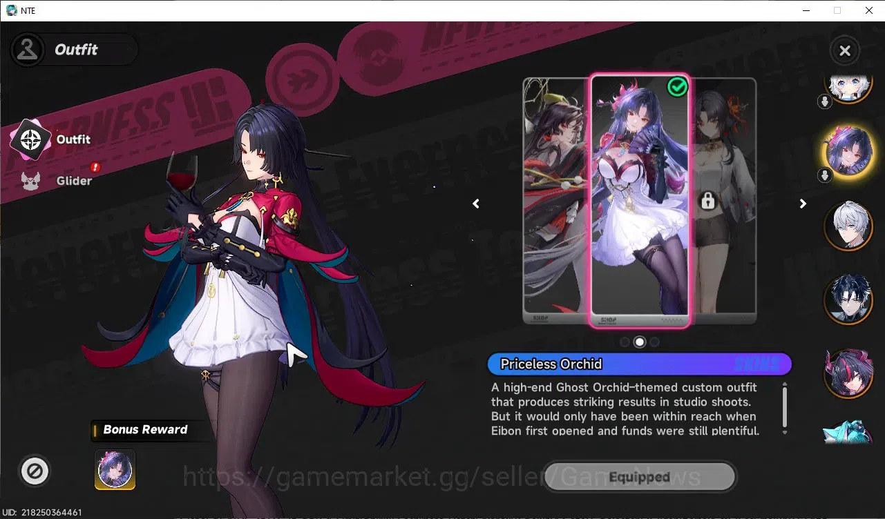Neverness to Everness Accounts Global SEA|HL 26|TL 14|6 SSR 3 Limit [HotoriA1+Outfit,Shinku,Chaos],Jiuyuan,etc|1 Selector|2 6