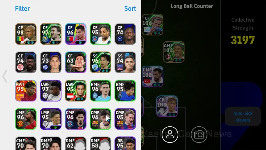 eFootball Accounts Mobile|Ronaldinho Gaúcho(PhenomPass),Neymar Jr(Bli image 2