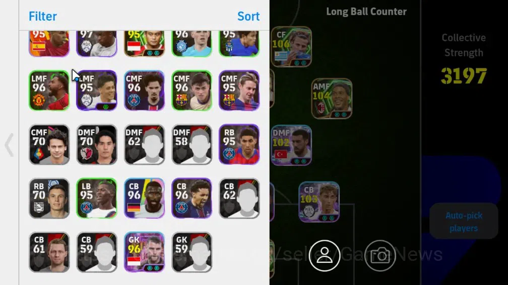 eFootball Accounts Mobile|Ronaldinho Gaúcho(PhenomPass),Neymar Jr(Bli image 3