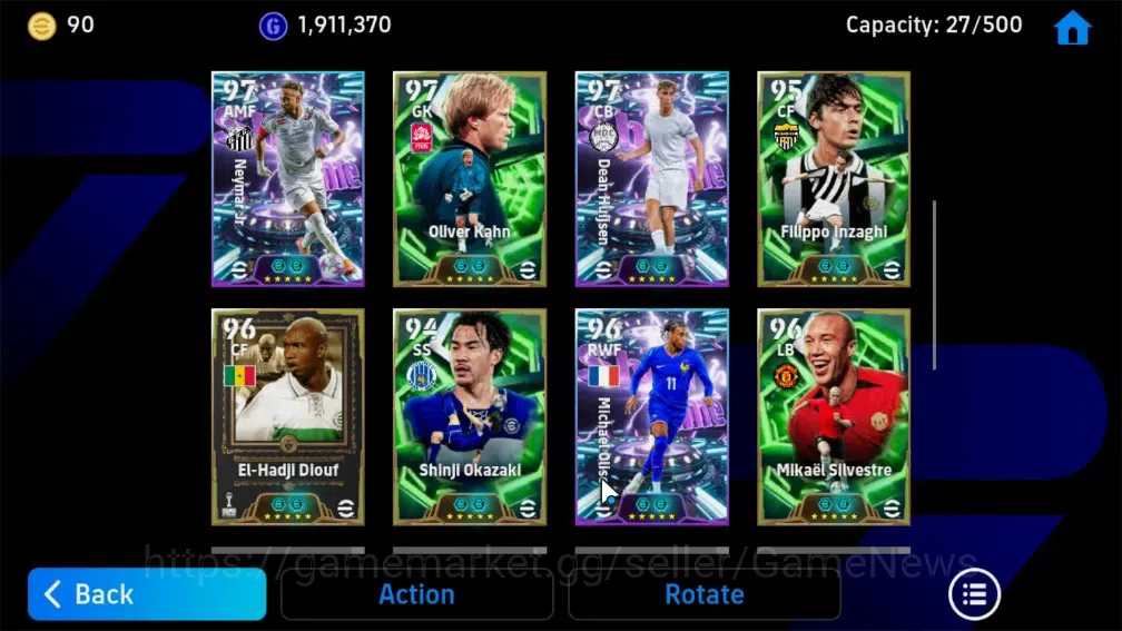 eFootball Accounts Mobile|Ronaldinho Gaúcho(PhenomPass),Neymar Jr(Bli image 6
