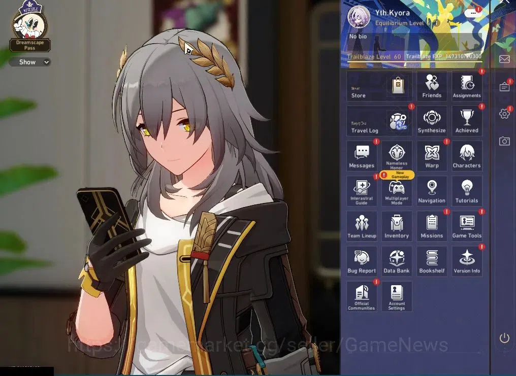 Honkai Star Rail Accounts Asia|TL 50|9 Limited|Saber+Sign,Sunday E1,Yao Guan image 1