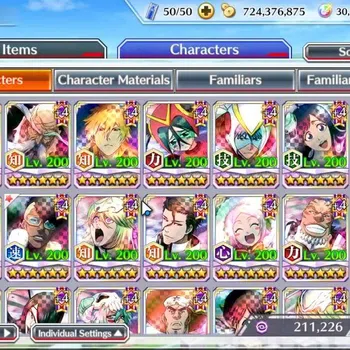 Bleach: Brave Souls Accounts Starter GLOBAL|30k Orb|Fresh Side Story|TYBW26 Genryusai,10th Aizen,10th Ichigo,TYBW24