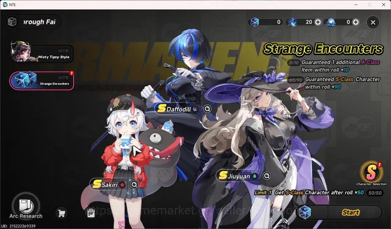 Neverness to Everness Accounts EU | Starter Lv 3 | 1 SSR Selector + 6 SR | MC Fem image 2