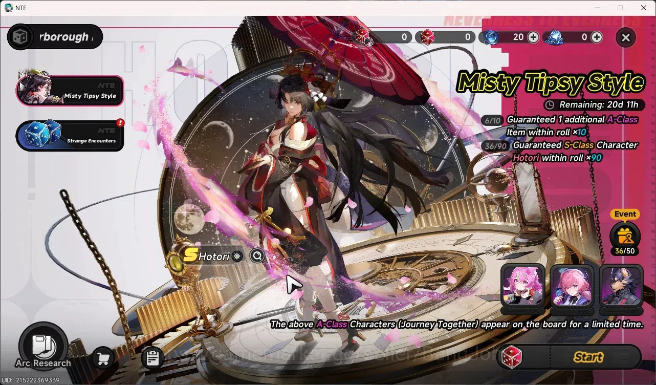 Neverness to Everness Accounts EU | Starter Lv 3 | 1 SSR Selector + 6 SR | MC Fem image 3