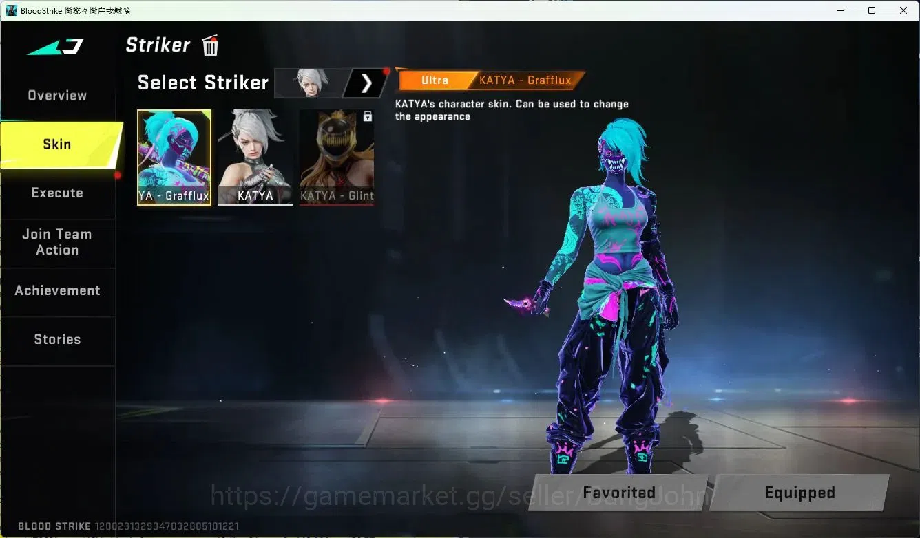 Blood Strike Accounts ASIA|ETERNAL=AUG(LVL4)|ULTRA=BTFLY KNIFE|EVOFED=FA image 3